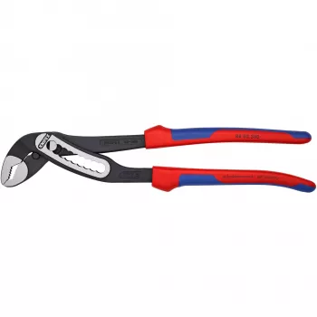 KNIPEX 88 02 300 – Alicate combinado con articulación ranurada – 7 cm – 6 cm – Acero – Plástico – Azul/Rojo