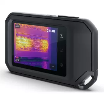 Cámara termográfica FLIR C8, sensor térmico de 320×240 px, pantalla táctil LCD de 3,5