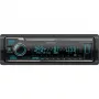 Kenwood KMM-BT508DAB, negro, 1 DIN, 200 W, 50 W, 24 h, AAC, FLAC, MP3, WAV, WMA