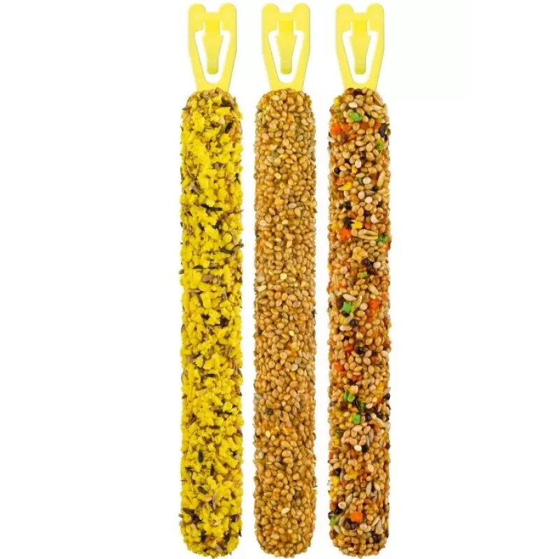 Vitakraft Kräcker Mix Egg golosinas para periquitos con huevo, albaricoque y miel, 3 uds.