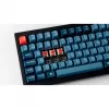 V6 Max, teclado gaming negro/azul-gris, distribución DE, Gateron Jupiter Red, Hot-Swap, RGB