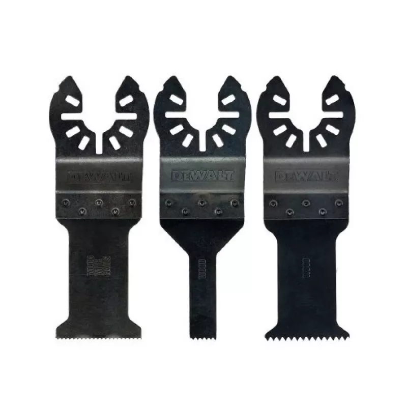 Juego de accesorios para herramienta multifunción DeWalt DT20713-QZ, 3 uds.