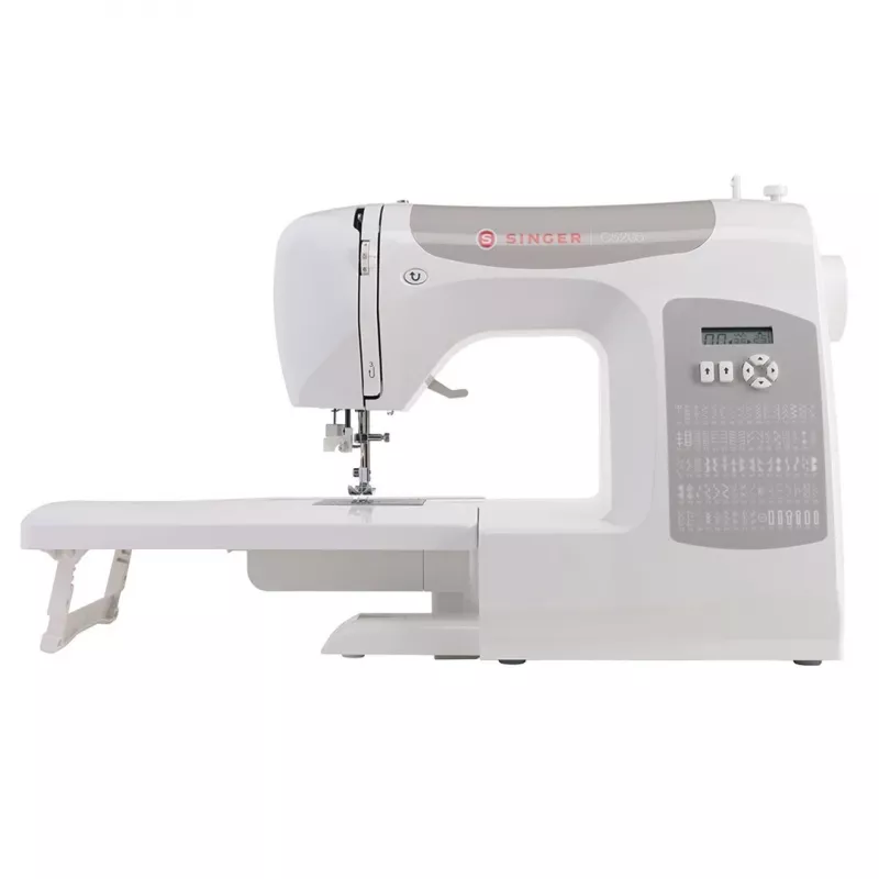 Máquina de coser computarizada SINGER C5205 Eléctrica Gris Blanco 1 paso