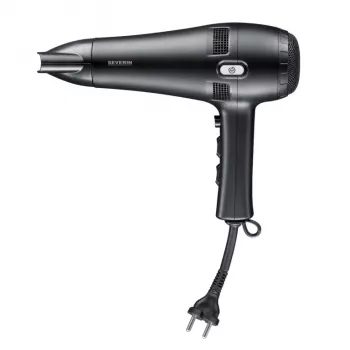 Secador de pelo Severin HT 0165 2100 W negro longitud del cable 1,8 m
