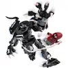 LEGO 76276 Marvel Armadura mech de Venom vs. Miles Morales