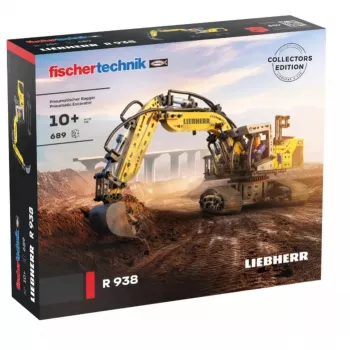 Liebherr R 938 Excavadora neumática, juguete de construcción