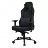 Silla gaming Arozzi Vernazza Supersoft Pure negra, peso máximo del usuario 145 kg