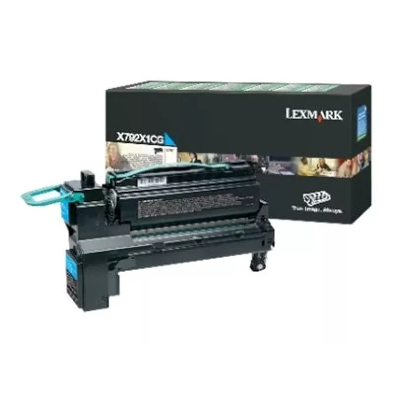 Lexmark X792X1CG - tóner cian - para X792de, X792dte, X792dtfe, X792dtme, X792dtpe, X792dtse