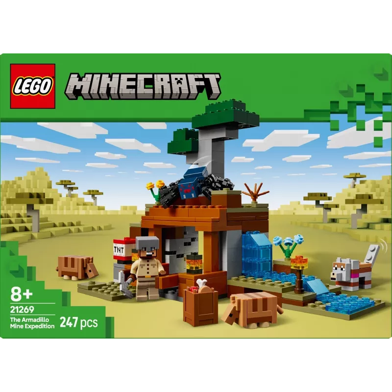 LEGO MINECRAFT 21269 La expedición minera del armadillo