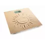 Báscula de baño Esperanza EBS006 Báscula electrónica de baño cuadrada beige