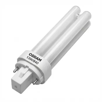 Osram DULUX D/E lámpara fluorescente 13 W G24q-1 blanco frío 900 lm