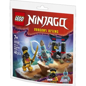 Juguete de construcción LEGO set 30700 Arin y el combate contra el hombre dragón polybag (miniset)