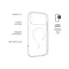 FIXED MagPure Funda trasera de TPU/PC para Apple iPhone 17 Pro Max, transparente
