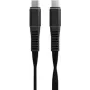 Menatwork NCABLE-LE-UC-UC-1.2M cable USB 1,2 m USB C negro (NCABLE-LE-UC-UC-1.2M)