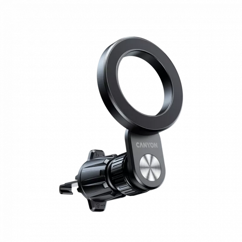 CANYON Soporte magnético para coche OnGrip 12 ventosa + ventilación negro