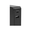 ANSMANN 247PD - fuente de alimentación - 45 vatios - 4700 mA - PD, QC 3.0 - 2 puertos de salida (USB, USB-C) - negro (1001-0095)