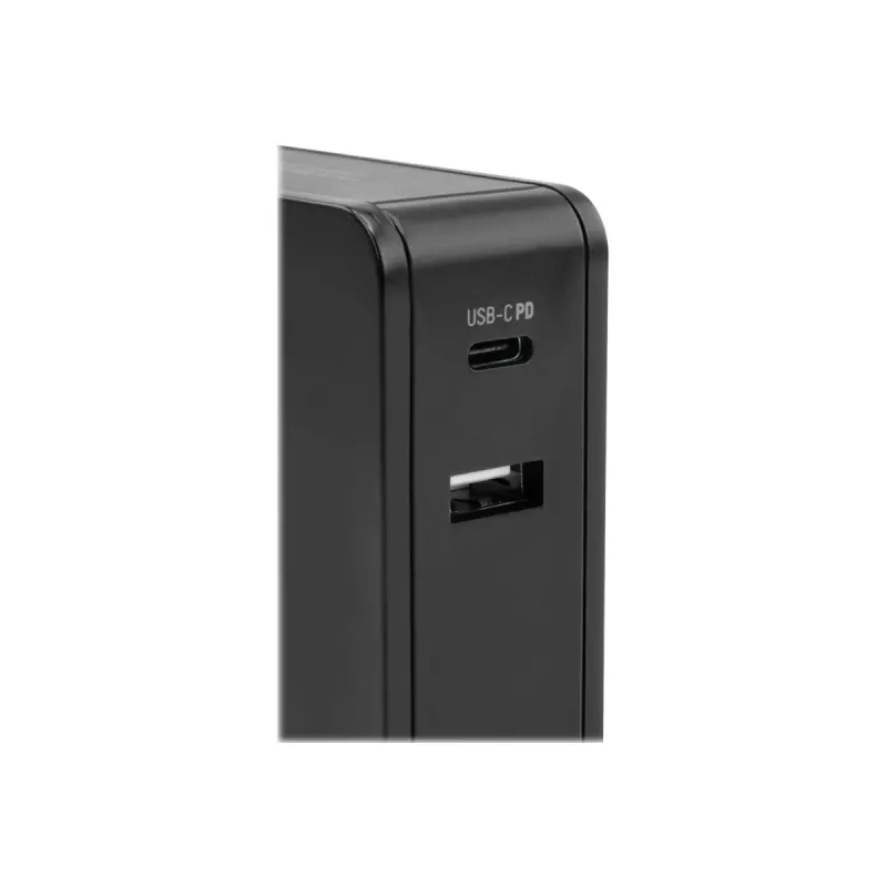 ANSMANN 247PD - fuente de alimentación - 45 vatios - 4700 mA - PD, QC 3.0 - 2 puertos de salida (USB, USB-C) - negro (1001-0095)
