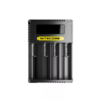 Cargador de baterías Nitecore Ci4 — cargador USB universal para litio‑ión / NiCd / NiMH, entrada 5/9/12V, 3A, plástico, 0,1914 kg