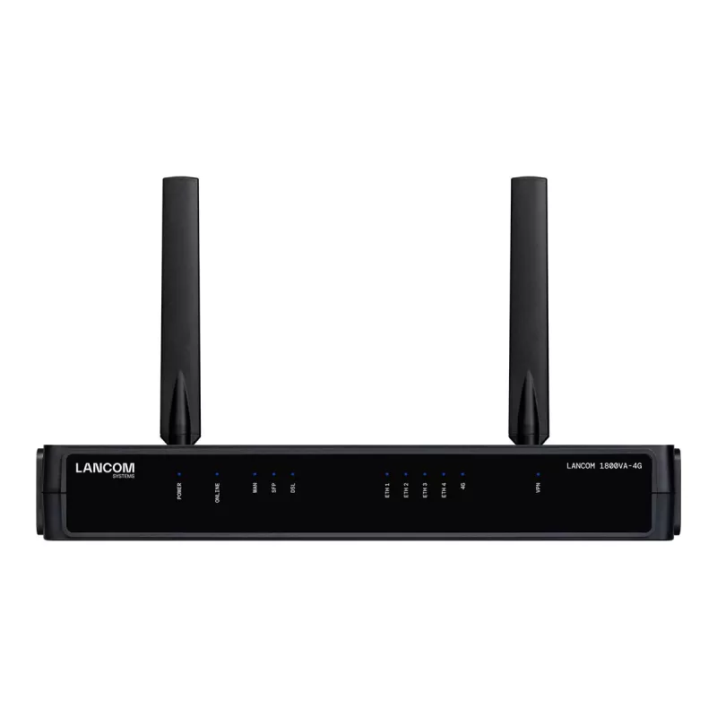 Lancom 1800VA-4G - Router - Módem DSL Switch de 4 puertos
