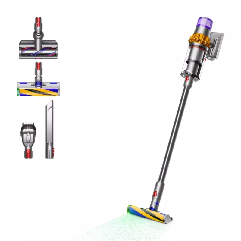 Dyson V15 Detect Absolute Aspirador de mano níquel, amarillo 446986-01