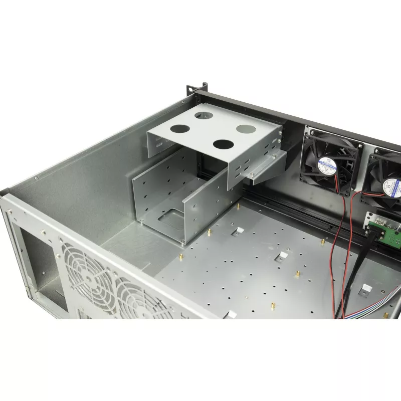 Servidor rack Inter-Tech 4U-K-439L Negro
