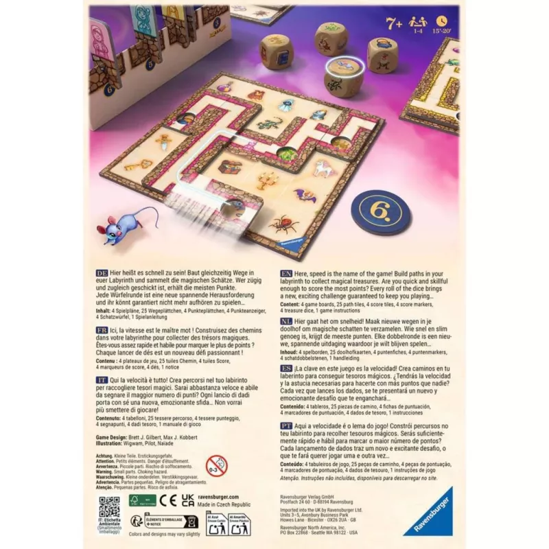 Labyrinth GO, juego de mesa