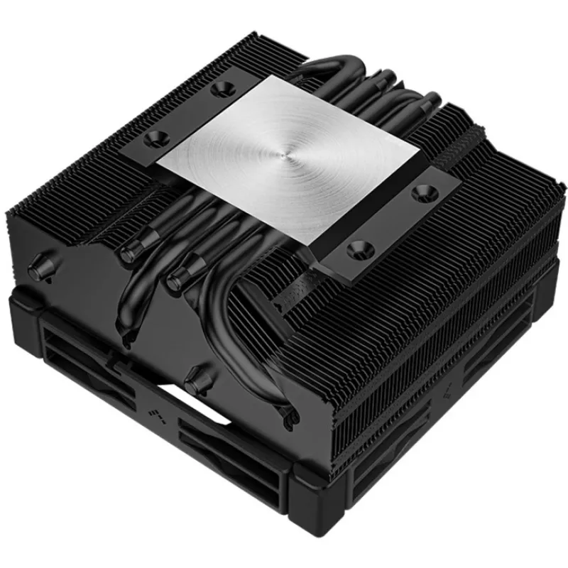 Disipador CPU DeepCool AN400 BK 92 mm, negro, ventilador de 92 mm, compatible con socket