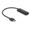 Adaptador HDMI-A macho a DisplayPort hembra 4K 60 Hz DeLOCK 63206