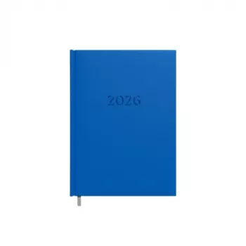 Calendario de planificación 2026 A5 azul