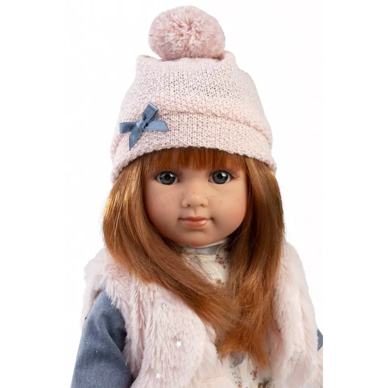 Muñeca Llorens Nicole 35 cm – rasgos realistas, cuerpo blando, muñeca bebé