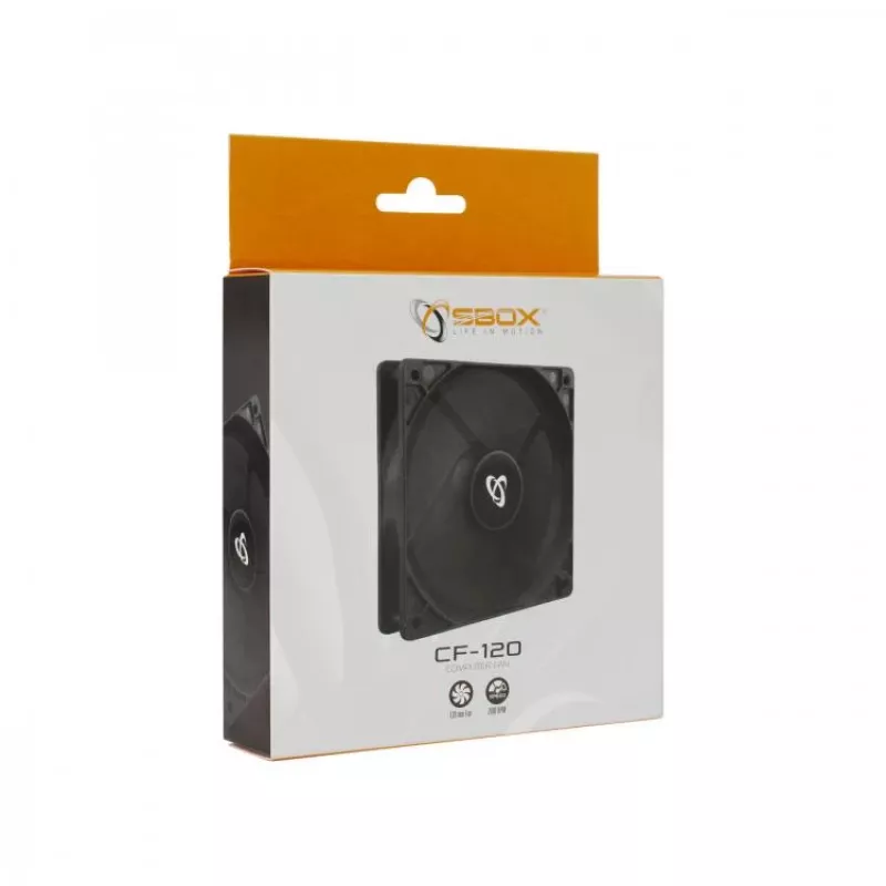 Ventilador de caja SBOX CF-120/R 120mm