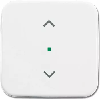 Busch-Jaeger 6220-0-0082 placa de cubierta para soporte y base de sensor blanco (2CKA006220A0082)