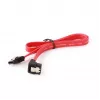 Cable SATA-III Gembird CC-SATAM-DATA90-0.1M 0,1 m conector macho/conector macho, rojo