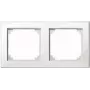 Placa de pared / tapa de interruptor Merten 478225 — blanca, sin tornillos, de 1 pieza
