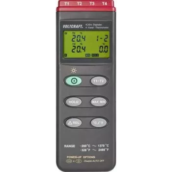 Medidor de temperatura Voltcraft K204, termómetro (304)
