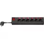 Regleta con protección contra sobretensiones Goobay 72567 6 salidas AC cable 1.5 m