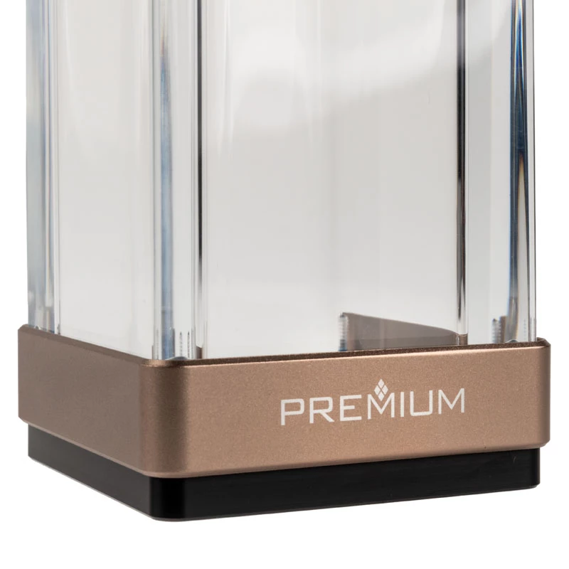 Depósito (depósito de compensación) BitsPower Premium Cuboid 150 mm acrílico - BPPRE-WTCR150