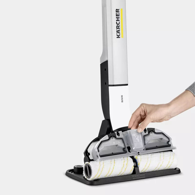 Kärcher EWM 2 aspirador de tubo batería húmedo negro, blanco, amarillo 2,5 Ah