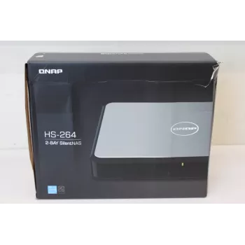 NAS QNAP HS-264 2 bahías con Intel Celeron N5105, 8 GB RAM