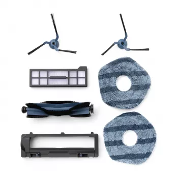 Set de accesorios para robot aspirador Eufy T29G00R1 — Negro/Azul/Gris, 1 unidad