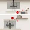 Soporte eléctrico de techo/suelo Maclean, extensible, 43''-88'', VESA 600x400, máx. 60 kg, 100-240 V AC, 50/60 Hz