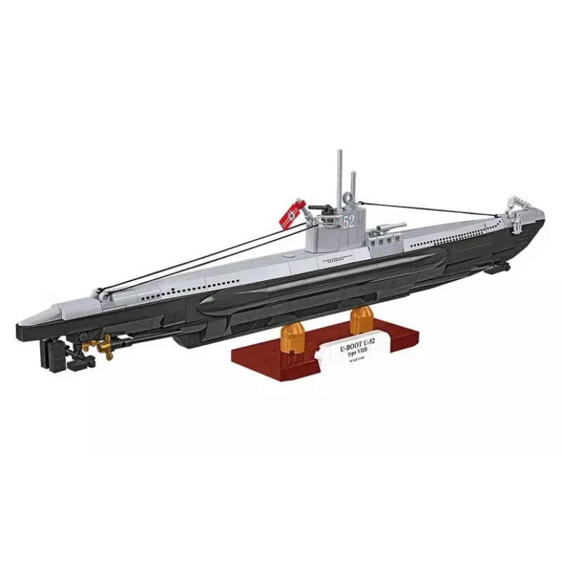 Set de construcción Cobi Submarino U-52 – modelo de 474 piezas