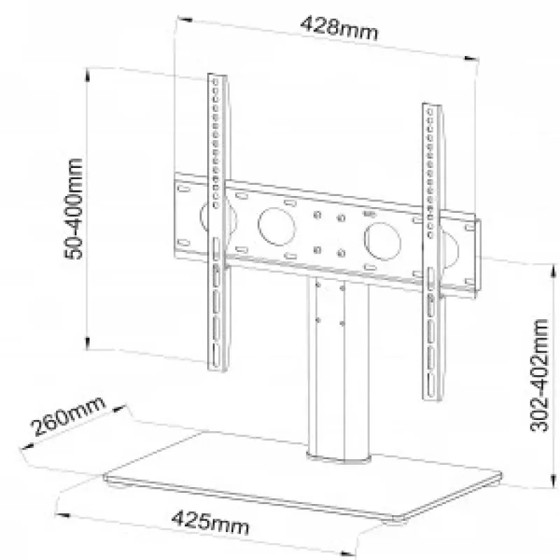 Soporte de TV ART SD-33 para televisores de 32–55