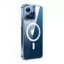 Funda protectora magnética Torras GUARDIAN para iPhone 15 Pro Clear acabado Diamond