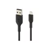 BELKIN CABLE USB PVC USB-A - LIGHTNING, 1M, NEGRO