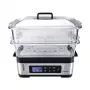 Vaporera STEBA DG 2 (1200 vatios, acero inoxidable / negro) (05.22.00)