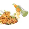 Cortador de espiral manual Beper MD.236 verde ABS acero inoxidable
