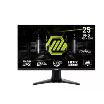 Monitor MSI MAG 255FDE E20 24,5 pulgadas Panel Rapid IPS 200Hz 0,5ms