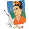 Set de pintura sobre lienzo Ravensburger CreArt ART Collection: cuadro Frida Kahlo, Canvas Edition