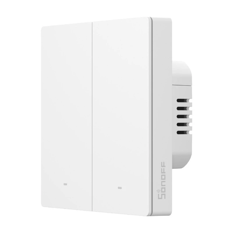 Interruptor de pared inteligente WiFi Matter SONOFF M5-2C-86W (2 canales)